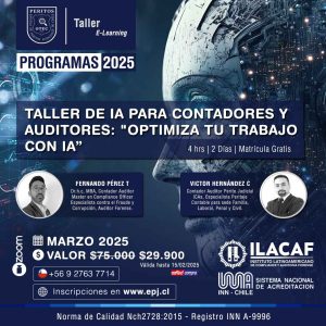 Taller de IA para Contadores y Auditores: Optimiza tu Trabajo con Inteligencia Artificial